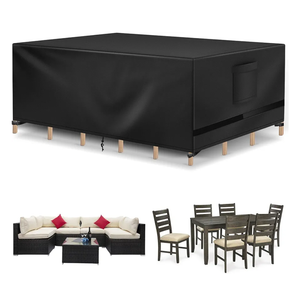 Patio Furniture Covers - Waterproof Rectangle, Heavy Duty for Outdoor Sectional Set 192*76*112cm