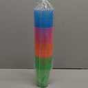 WYTAOHZL 60 Pack 12 Oz Neon Plastic Cups Glowing Plastic Neon Cups for Party Disposable Cup for Wedding Birthday and Party