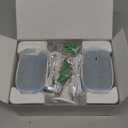 GMK Security Cameras Wireless Outdoor, 2K Color Night Vision AI Motion Detection 2-Way Talk Battery Powered WiFi Home Indoor Camera IP65 Weatherproof Spotlight Siren Alarm Cloud/SD Storage 2-Pack