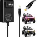 24V Charger for Kids Ride On Car Toys 24 Volt Battery Charger for Best Choice Products Wrangler SUV Kid Trax Dynacraft ATV Quad Bumper Car Kids Electric Ride On Toys Accessories