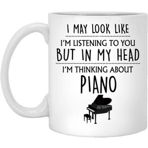 Piano Gift, Piano Mug, Funny Pianist Gifts For Him, Her, Men, Women, Friend, Piano Player Gifts, Gift For Piano Lover, Playing My Piano Mug 11oz