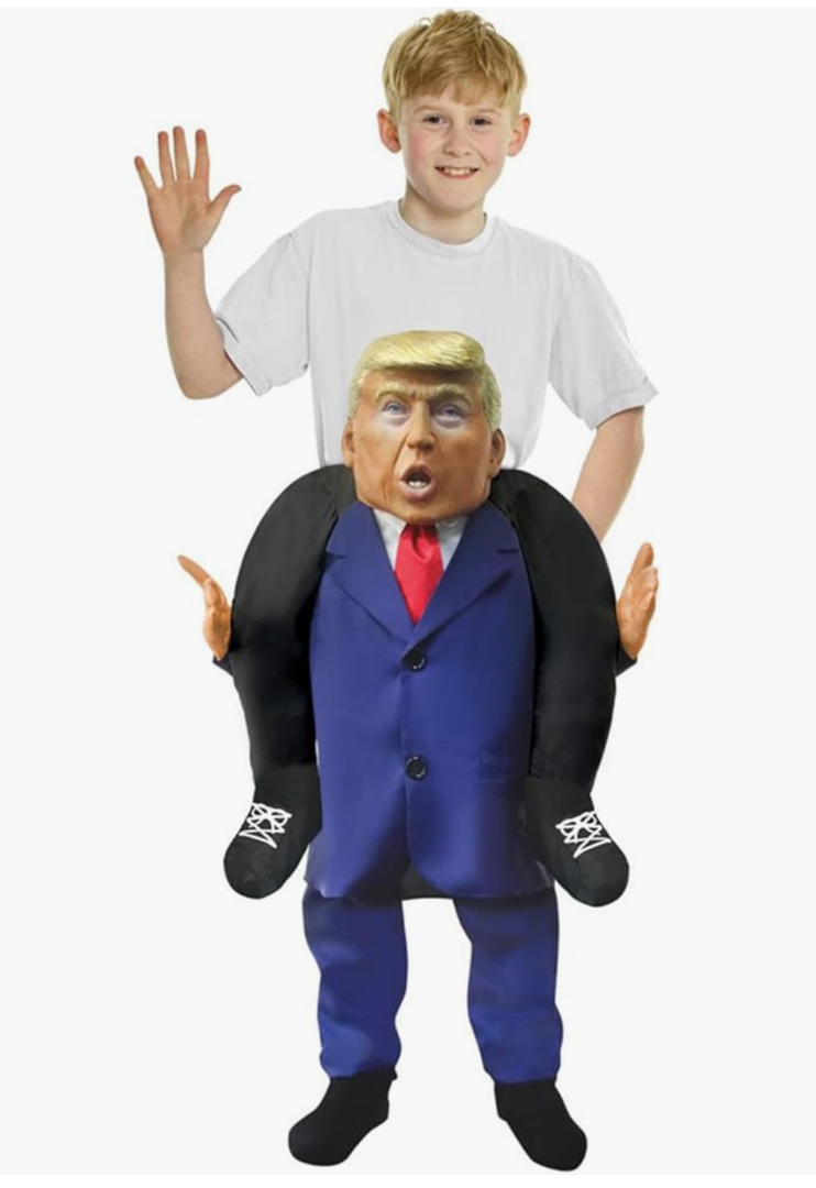 Morph Costumes Kids American President Costume Ride On Halloween Piggyback Costume