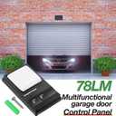 Garage Door Opener Wall Mount Compatible with Liftmaster 41A5273-1 78LM, Multifunction Keypad Control Panel with Lighting Control, Wired Replacement Panel Wall Keypad Button