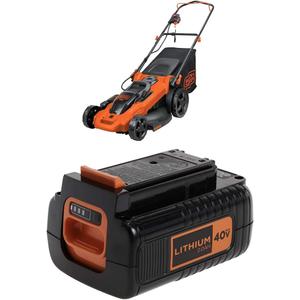 BLACK+DECKER Cordless Mower with Extra Battery, 2.0-Ah (CM2043C & LBX2040)