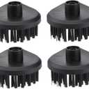 VICASKY 4pcs Cleaning Machine Brush Heads for Steam Cleaner Accessories Versatile Drill Brush for Household Repair Use Durable High Grade Material for Surface Scrubbing