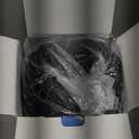 5 STARS UNITED Seat Cushion for Tailbone Pain Relief  Large Memory Foam Cushion for Coccyx, Hip, Sciatica & Post-Surgery Recovery  Wheelchair, Car, Desk, Gaming & Office Chairs, Black, XX-Large