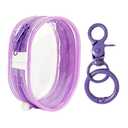 Clear Keychain Pouch - Multipurpose Doll Carrying Bag, Waterproof Display Case, Compact Storage Bag for Dolls Lipstick Cards Keys, Durable Portable Holder for Travel or Everyday Use