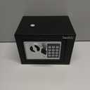 Yuanshikj Electronic Deluxe Digital Security Safe Box Key Keypad Lock Home Office Hotel Business Jewelry Gun Cash Use Storage money (BLACK)