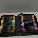 VOKART 120 Colors Acrylic Paint Markers - Dual Tip Brush & Fine Fabric Paint Pens for Rock, Canvas, Ceramic, Wood, Glass, Textile, Paper - DIY Art Supplies for Artists, Adults, Holiday Decorations