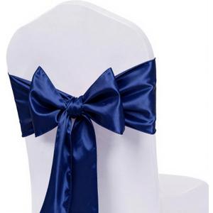 Pack of 50 Wedding Satin Chair Sashes Navy Bows 7x108inch Ribbon Fabric Bands for Banquet Party Hotel Restaurant Ceremony Event Chairs Knots Ties Decorations - Navy, 50PCS Pack of 50 Wedding Satin Chair Sashes Navy Bows 7x108inch Ribbon Fabric Bands for Banquet Party Hotel Restaurant Ceremony Event Chairs Knots Ties Decorations - Navy, 50PCS