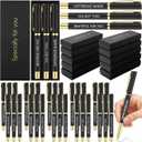 Tenceur 10 Set 50 Pcs Employee Appreciation Gifts Ballpoint Pens with Boxes and Cards Thank You Gifts in Bulk for Nurse Teacher Coworker Staff Team Member Office Supplies