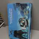 Snorkeling Gear for Adults Men Women,4 in 1 Snorkel Set with Panoramic View Diving Mask Anti-Fog Anti-Leak, Dry Top Snorkel, Fins and Travel Bag for Swimming, Snorkeling and Travel Diving (Small-Medium, GREEN)