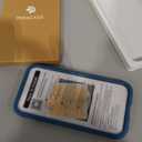 Miracase Magnetic for iPhone 15 Plus Case 6.7'' [Compatible with Magsafe] Full-Body Military Drop Proof 15 Plus Phone Case Cover with Built-in 9H Tempered Glass Screen Protector, Magnetic Blue