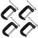 2 Inch C-Clamp Set, Heavy Duty Steel C Clamp Industrial Strength C Clamps for Woodworking, Welding, and Building (8Pcs)
