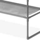 Whitmor Spacemaker 6-Tier Shelves, Gunmetal