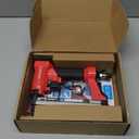 Arrow Pneumatic Staple Gun, Oil-Free Upholstery Stapler with 3750 Pieces T50 1/4", 3/8", 1/2" Staples, Adjustable Exhaust, for Woodworking, Professional and DIY Projects, PT50