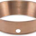 TIKI Patio & Celebration Fire Pit Heat Deflector Insert  Durable Metal Heat Reflector for Enhanced Warmth, Gold Finish, 13.78 Inch