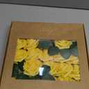 Ling's moment Artificial Flowers 25Pcs French Yellow Roses Decor w/Stems,3" DIY Foam Floral for Wedding Bouquet/Centerpieces, Outdoors Party Backdrop, Room/Table, and Garden/Pot Decorations