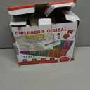 TEUVO Counting Pegs Board Montessori Toys for Kids Aged 3 4 5 6 Years Old, Wooden Early Math and Number Digital Plunger Manipulatives Materials Game for Toddlers Home Kindergarten Daycare Classroom