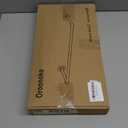 Oroonoko 2 Packs Gold Industrial Pipe Clothes Rack,36 inch Pipe Garment Rack Hanging Rod Bar for Closet Storage,Laundry Room Up to Max Load 135lbs