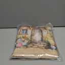 Easter Tablecloth Rectangle 60x84 Inch - Farmhouse Easter Decorations for The Home - Rustic Bunny and Eggs Table Cloth Rectangle for Party, Outdoor