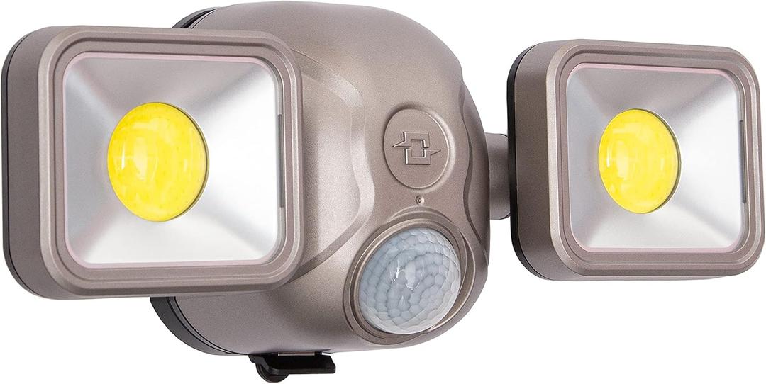 LIGHT IT! by Fulcrum, 35001-101 LED Security Light, Silver, Single Pack