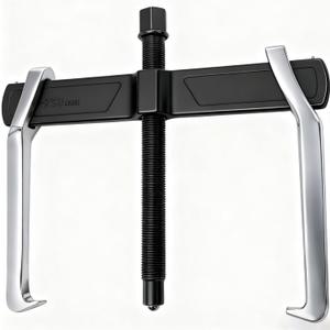 Tlence 2-Jaw Gear Puller, 10 Inch Two Claws Puller Tool, Adjustable Steel Bearing Pulling Device, Heavy Duty Removal Pulleys, Separate Lifting Device for Flywheel Industrial Use, DIY Projects