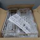 Moforoco White 9-Tier Over The Door Pantry Organizer, Pantry Organization And Storage, Metal Hanging Spice Rack Shelves Door, Home & Kitchen Essentials, Laundry Room Bathroom Organization