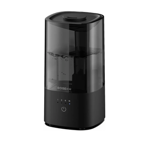 Humidifiers for Bedroom, 2.0L Cool Mist Humidifier for Home Plant and Baby Nursery, Quiet Ultrasonic Humidifier with 360° Nozzle, Auto Shut-Off, Filterless, Black