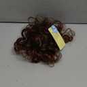 CAISHA Jumbo Hairpiece Scrunchy Updo Voluminous Curly Messy Bun Brown Mix G21L