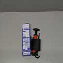 SPORTBIT Ball Pump for Sports Balls - Push & Pull Inflating System - Hand Pump for All Exercise Balls - Volleyball Pump, Basketball Inflator, Football & Soccer Ball Air Pump - Goes with 5 Needles Set (Red)