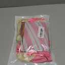 Pink Christmas Decorations Arch Kit, 120 PCS Xmas Balloons with 4D Rose Gold Candy Cane Iridescent Snowflakes, Pastel Pearl Pink Silver Balloons for Gingerbread Decor