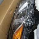 Headlights Assembly Compatible with 2018 2019 2020 2021 2022 2023 2024 Toyota Camry L LE SE HeadLamps Passenger Side, Chrome Housing Amber
