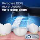 Oral-B iO Ultimate Clean Replacement Brush Heads, 5 Count, 4 Ultimate Clean + 1 Gum & Sensitive Black