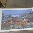 VIYYIEA Framed Wall Art for Living Room, Garden Canvas Prints, Vintage Home Decor, Flowers Painting Picture, Bathroom Wall Decor Gifts for Friends or Family - 36"x24"