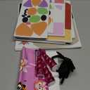 JOYIN 18 Packs Halloween Craft Foam Stickers, Arts Activities Party Supplies, Kids Party Favors, Pumpkin Decorating Kit, Jack O Lantern Face Stickers in 6 Designs, Pumpkin Decor School Games