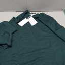 GRACE KARIN Women's High Stretchy Long Sleeve Pullover Sweater Blouse Top (X-Large, Deep Green)