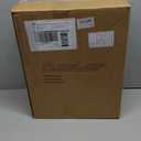 Fiqevs Upgraded Dimmable 3 Globe Mid Century Modern Floor Lamp, 3 x 3000K Warm Light LED Bulbs Included, Matt Black Standing Lamp with Sphere Glass Shade, Vintage Tall Lamp for Living Room, Bedroom