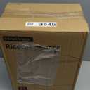 SYNCVIBE Large Rice Dispenser 22-25Lbs, Cereal Dispenser Rice Container Food Storage Container with Measuring Cup, Cereal Containers Storage Kitchen Storage Household Moisture Proof Holder, White