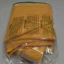 MIULEE Solid Color Sheer Curtains 96 Inches Long 2 Panels Set - Fall Elegant Lightweight Grommet Light Filtering Window Voile Panels/Drapes/Treatment for Bedroom Living Room W42 x L96 Inch, Gold