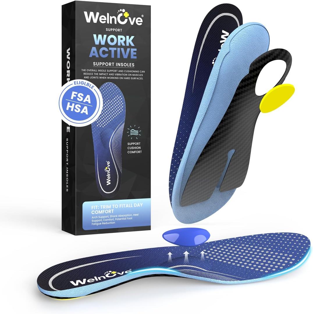 Metatarsalgia Insoles with Metatarsal Pads for Women and Men - Orthotic Insoles for Mortons Neuroma, Ball of Foot Pain & Plantar Fasciitis Relief - XL-W: 10-11 | M: 8-9