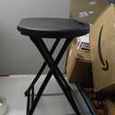 Black Folding Mini Stool
