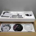 Fanbulous 65 Inch Ceiling Fans with Lights and Remote, Black Indoor/Outdoor Ceiling Fan with Quiet Reversible DC Motor, 6 Speeds, 3CCT, 8 Blades Large Ceiling Fan for Living Room Bedroom Patio