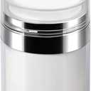 Airless Pump Jar - 3.5 Oz Moisturizer Dispenser Air Pump Containers, Container Vacuum Bottle Dispenser for Skincare Makeup Lotion