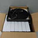 UFO LED High Bay Lights 200W 28000LM with US Plug 5ft Cable 5000K AC100-277V High Bay LED Shop Lights Commercial Warehouse Workshop Factory Barn Garage Lighting Fixture 8 Pack