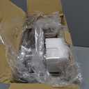 Lazy Suan Organizer for Refrigerator, 13.5'' x 8.5'' Clear Rectangular Turntable Fridge Organizer for Condiments in Refrigerator, Cabinet, Pantry, or Kitchen Countertop (2 Pack)