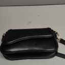 KKXIU Shoulder Bag for Women Small Clutch Purses Cute Hobo Handbag Trendy Underarm Bag (Black)