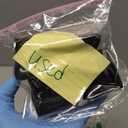 16 Pcs Square Chair Leg Protectors - Protects Wood & Hardwood Floors (Fit: 2" - 2 1/4" Black) (XX-Large)