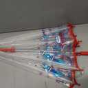 totes Kids Lightweight Dome Canopy Bubble Umbrella with Wind and Rain Protection