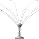 360 Long Leg Bird Deterrent, Deters Seagull, Pigeon, and Large Birds, Weatherproof Design Perfect for Boats, Docks, Roofs, Etc, 4FT